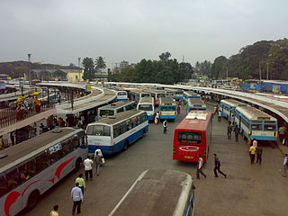 bangalore majestic bus station ( also called Kempegowda Bus Station )