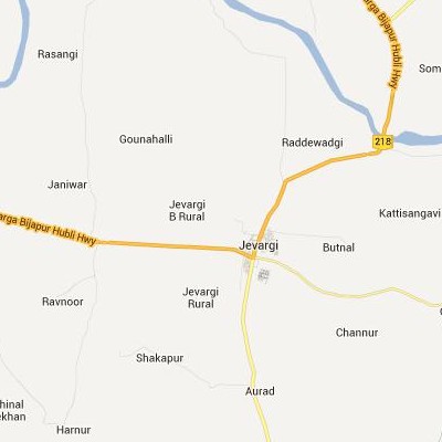 satellite map image of Jevargi( Jevargi,Karnataka ಉಪಗ್ರಹ ನಕ್ಷೆ ಚಿತ್ರ )