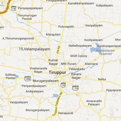 satellite map image of Tiruppur( Tiruppur,tamilnadu செயற்கைக்கோள் வரைபடம் படம்)