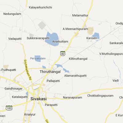 satellite map image of Tiruttangal( Tiruttangal,tamilnadu செயற்கைக்கோள் வரைபடம் படம்)